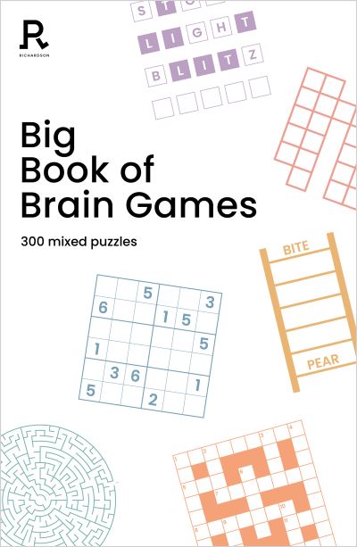 Richardson Puzzles and Games · Big Book of Brain Games: a bumper mixed puzzle book for adults containing 300 puzzles (Pocketbok) (2024)