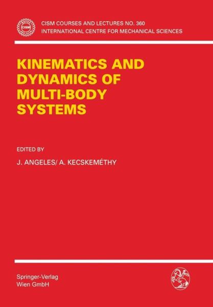 Cover for Jorge Angeles · Kinematics and Dynamics of Multi-body Systems (Paperback Book) (1995)