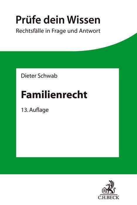 Cover for Schwab · Familienrecht (Book)