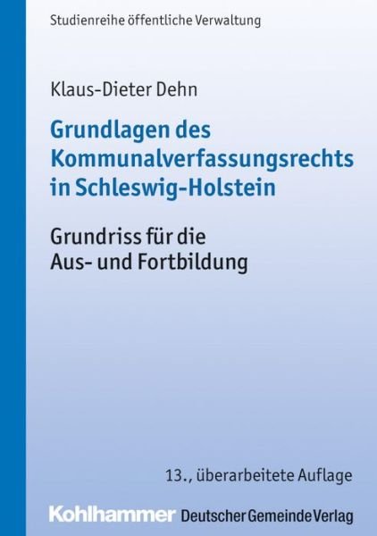 Cover for Dehn · Grundlagen des Kommunalverfassungs (Bog) (2017)