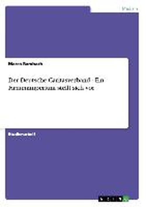 Cover for Bambach · Der Deutsche Caritasverband - E (Book) [German edition] (2013)