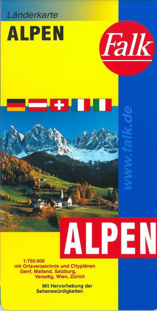 Cover for Mair-Dumont · Alpen, Falk (Book)