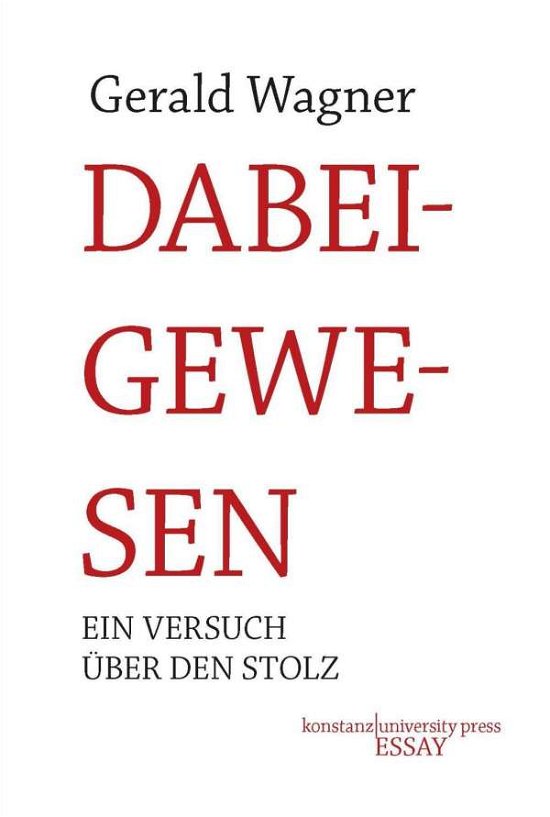 Cover for Wagner · Dabeigewesen (Buch)