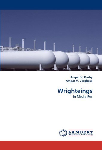 Cover for Ampat V. Varghese · Wrighteings: in Media Res (Pocketbok) (2011)