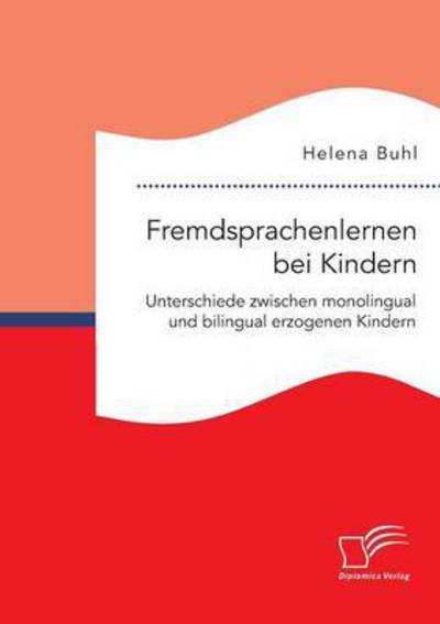 Cover for Buhl · Fremdsprachenlernen bei Kindern. U (Book) (2016)