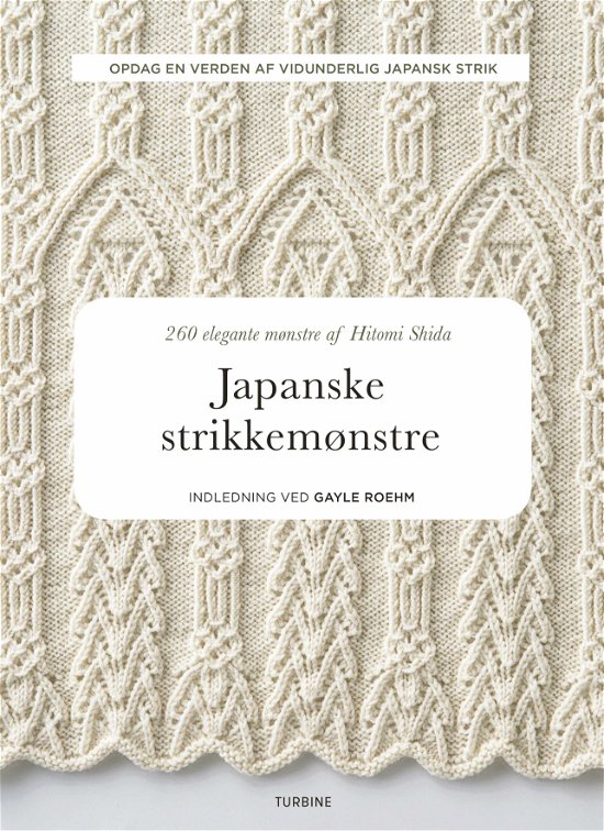 Cover for Hitomi Shida · Japanske strikkemønstre (Hæftet bog) [1. udgave] (2018)