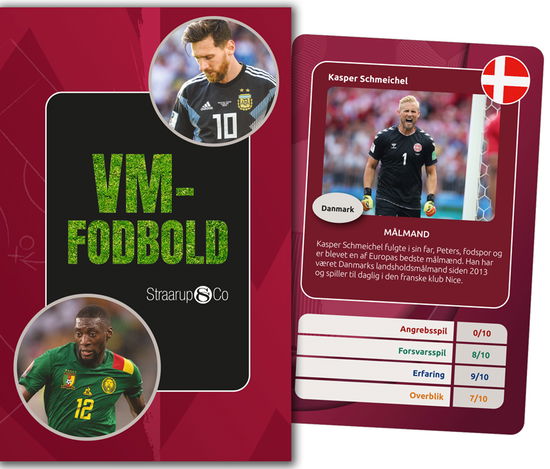 Cover for Asker Hedegaard Boye · Spil &amp; Læs: VM-fodbold (kortspil) (Lose Papiere) [1. Ausgabe] (2022)