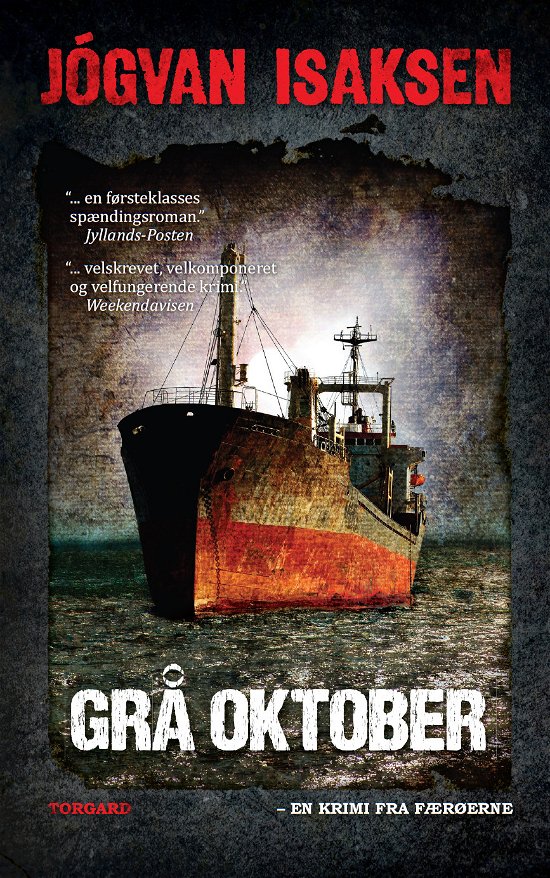 Cover for Jógvan Isaksen · Grå oktober (Paperback Bog) [2. udgave] [Paperback] (2011)