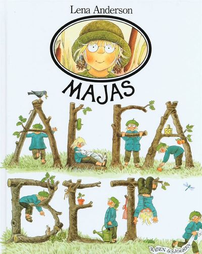 Cover for Lena Anderson · Majas alfabet (Map) (1988)