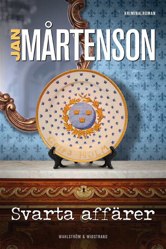 Cover for Jan Mårtenson · Svarta affärer (Innbunden bok) (2024)