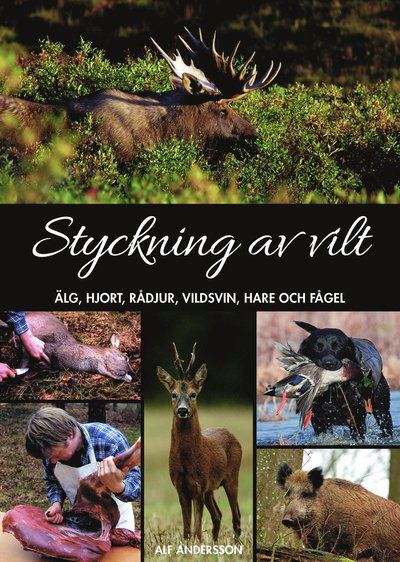 Styckning av vilt : älg, hjort, rådjur, vildsvin, hare och fågel - Andersson Alf - Books - Bokförlaget Settern - 9789175866314 - April 19, 2011