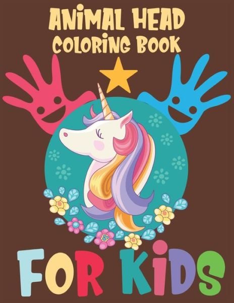 Cover for Bhabna Press House · Animal head coloring book for kids (Paperback Bog) (2020)