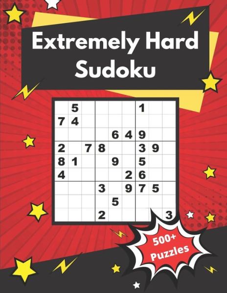 Cover for Somatomint · Extremely Hard Sudoku (Paperback Book) (2020)