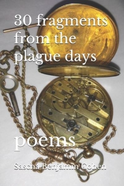 Cover for Sascha Benjamin Cohen · 30 fragments from the plague days: poems (Paperback Book) (2021)