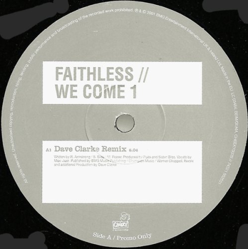 Cover for Faithless · We Come 1 (12&quot;) [Remix edition] (2007)