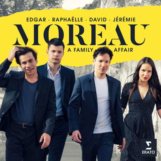 Cover for Edgar Moreau &amp; His Siblings · A Family Affair (Korngold. Rachmaninov. Ravel. Dvorak) (CD) (2020)