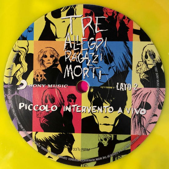 Cover for Tre Allegri Ragazzi Morti · Piccolo Intervento A Vivo (LP) (2023)