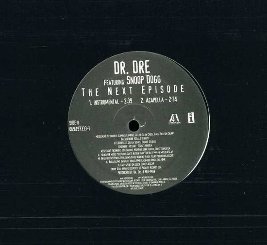 Cover for Dr. Dre · Next Episode (12&quot;) (2000)