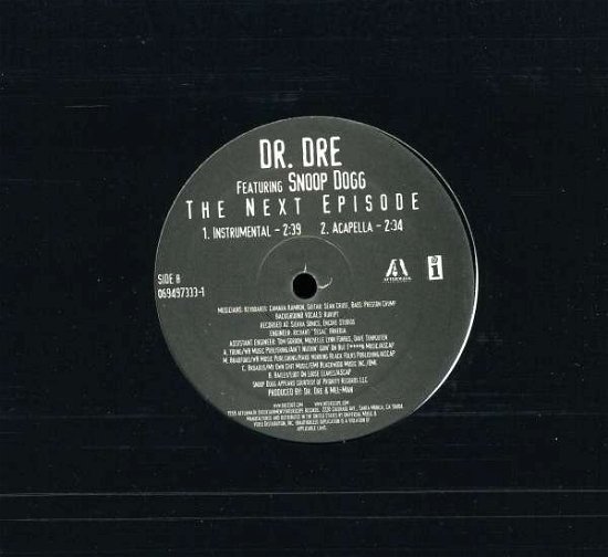 Cover for Dr. Dre · Next Episode (12&quot;) (2000)