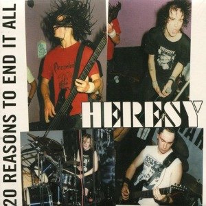 Cover for Heresy · 20 Reasons to End It All (LP) [Limited edition] (2011)