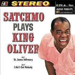 Cover for Louis Armstrong · Satchmo Plays King Oliver (LP) (2019)