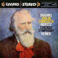 Cover for Fritz Reiner &amp; Chicago Symphony Orchestra · Brahms: Concerto in D, op. 77 (VINYL) (2015)