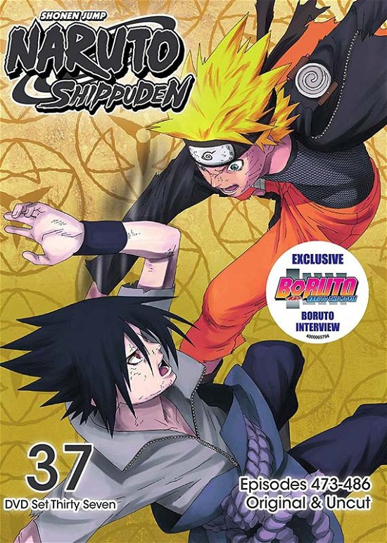 Cover for Naruto Shippuden Uncut DVD Set 37 (DVD) (2019)