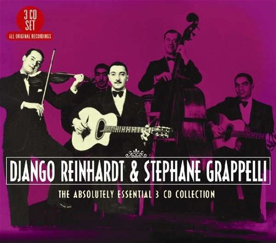 Cover for Django Reinhardt &amp; Stephane Grappelli · The Absolutely Essential 3 Cd Collection (CD) (2016)