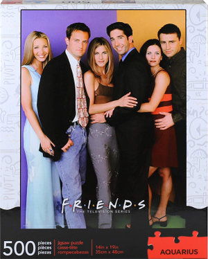 Friends Cast 500pcs Puzzle - Friends - Merchandise - AQUARIUS - 0840391141315 - 25. februar 2021