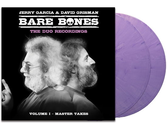 Cover for Jerry Garcia &amp; David Grisman · Bare Bones: Volume I - Master Takes (Indie Exclusive, Limited Edition, Purple Colored Vinyl) (2 Lp's) (LP) (2024)