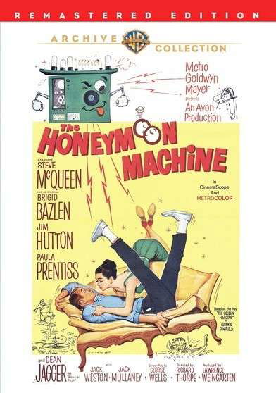 Cover for Honeymoon Machine (DVD) [Remastered edition] (2011)