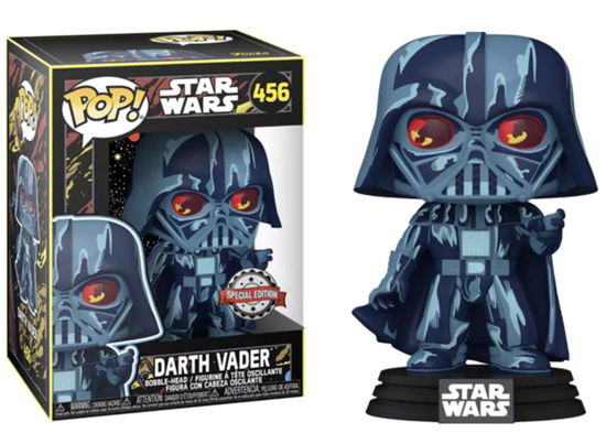 Cover for Funko Pop! · Star Wars - Darth Vader Retro Special Edition ( 456 ) (Toys)