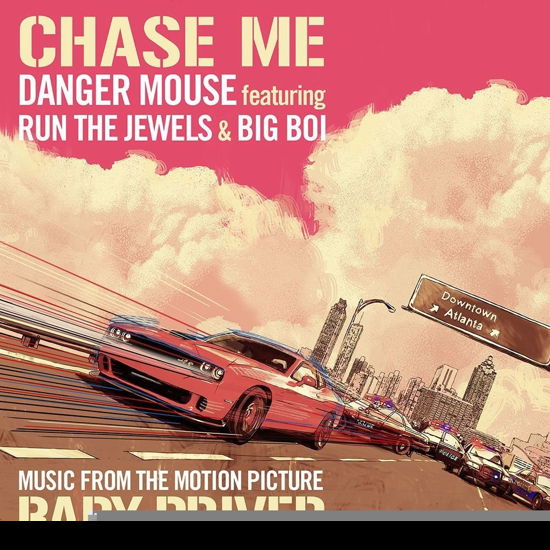 Cover for Danger Mouse Featuring Run the Jewels and Big Boi · Chase Me (12&quot;) [Reissue edition] (2017)