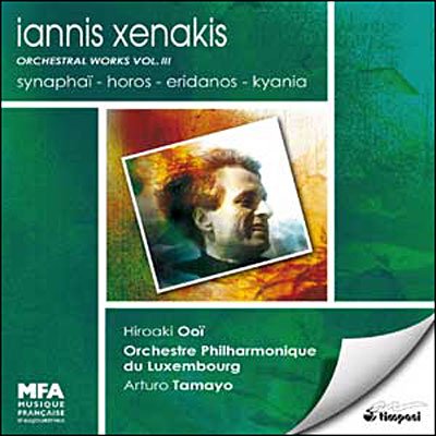 Cover for Iannis Xenakis  · Oeuvres Orchestrales V.3 (CD)