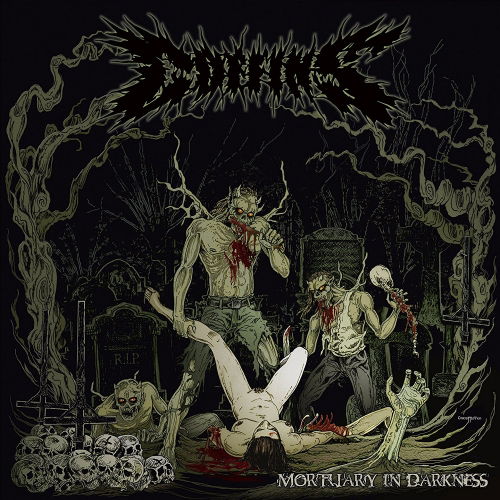 Cover for Coffins · Mortuary In Darkness (LP) (2016)