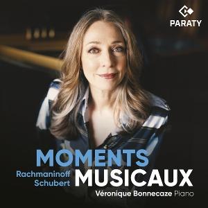 Cover for Veronique Bonnecaze · Moments Musicaux - Rachmaninoff &amp; Schubert (CD) (2024)