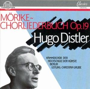 Morike Chorliederbuch - Distler / Grube,christian - Musiikki - THOROFON - 4003913122315 - maanantai 1. elokuuta 1994