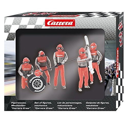 Cover for Carrera · Set of Figures - Mechanics Carrera Crew Red (Toys)