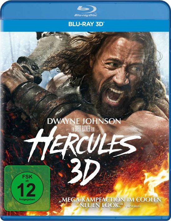Cover for John Hurt,ian Mcshane,dwayne Johnson · Hercules (Blu-ray 3d) (Blu-ray) (2015)