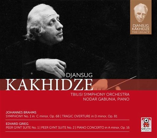 Cover for Brahms / Grieg / Kakhidze,djansug / Tbilisi Sym · Brahms: Sym 1 in C Minor Op 68 / Grieg: Peer Gynt (CD) (2018)