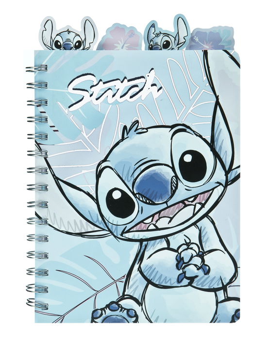 STITCH - Watercolor - A5 Notebook + 4 Dividers - Undercover - Gadżety - Undercover - 4043946315315 - 