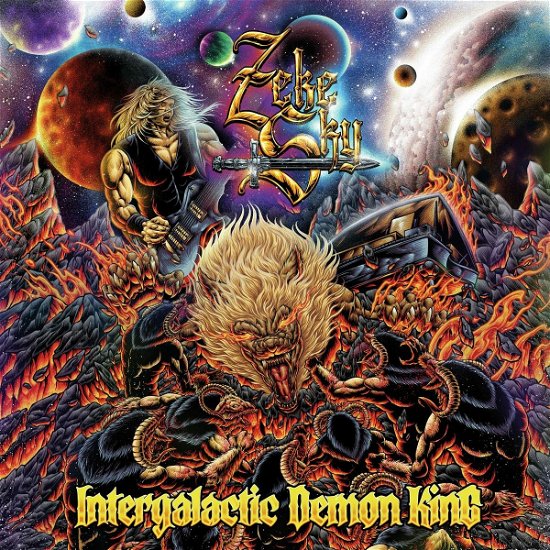 Cover for Zeke Sky · Zeke Sky - Intergalactic Demon (CD) [Digipak] (2022)