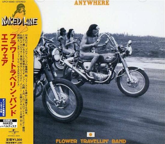 Cover for Flower Travellin' Band · Anywhere (CD) [Japan Import edition] (2007)