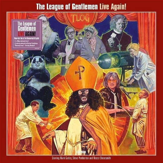 Cover for League Of Gentlemen · Live Again (LP) [Reissue, Coloured edition] (2019)