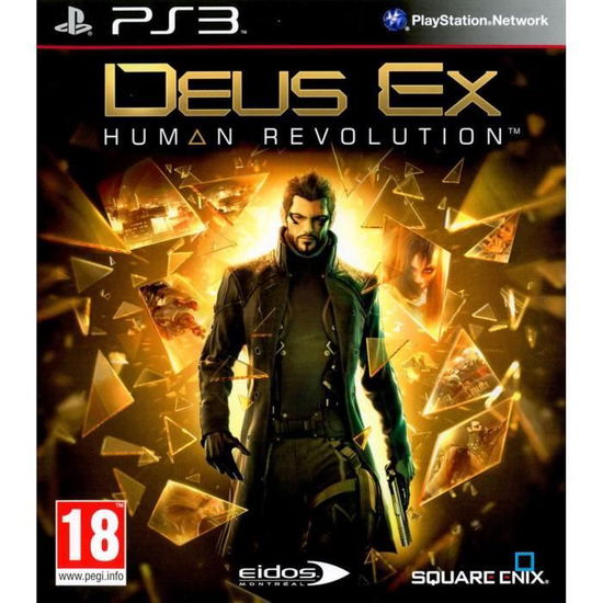 Cover for Playstation 3 · Deus Ex : Human Revolution (PS4) (2019)