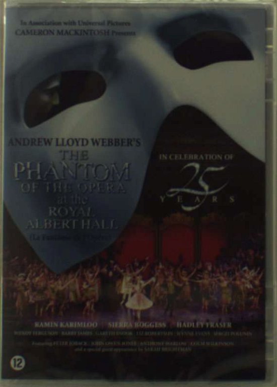 Cover for Phantom Of The Opera 25th An. (DVD) (2012)