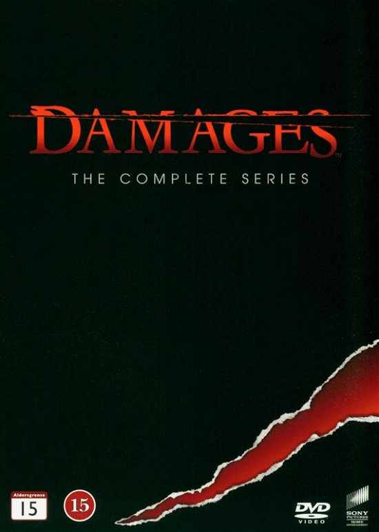 Cover for Damages - Complete · Damages - Complete - Season 1-5 (DVD) (2017)