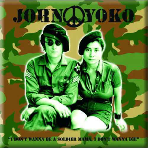 John Lennon Fridge Magnet: Soldier - John Lennon - Fanituote - Epic Rights - 5055295307315 - perjantai 17. lokakuuta 2014