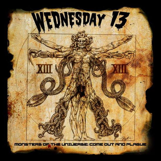 Cover for Wednesday 13 · Monsters of the Universe-come (LP) (2016)