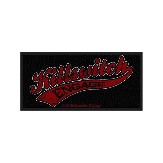 Killswitch Engage Standard Woven Patch: Baseball Logo (Retail Pack) - Killswitch Engage - Merchandise - PHD - 5055339791315 - 28. oktober 2019